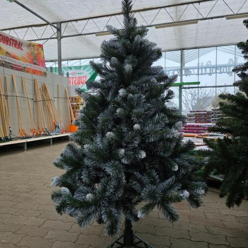 Prémium élethű műfenyő (Anna) - 150cm, fehér